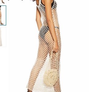 NWT Topshop Crochet Coverup